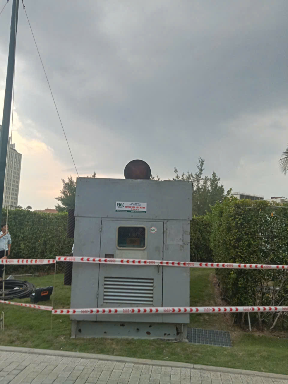 Máy phát điện Cummins 550kva (C440 - xanh) – Casino Hồ Tràm